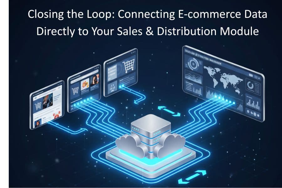 Closing the Loop: Connecting E-commerce/ERP Data Directly to Your Sales & Distribution Module